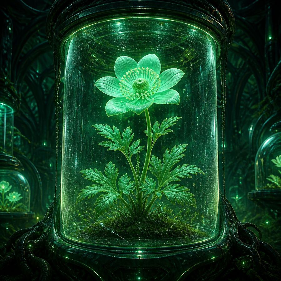 Verdant Lantern Lily — Anemone glauca