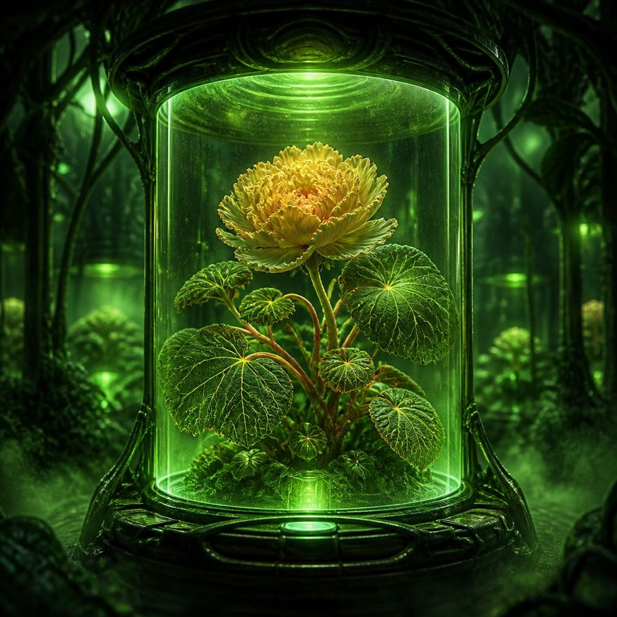 Auric Peony — Begonia aurora