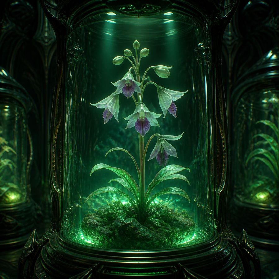 Whisperbell Orchid — Delphinium borealis