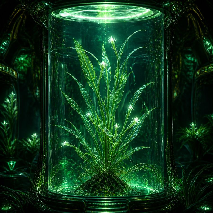 Greater Veil Eelgrass — Pontederia luminis