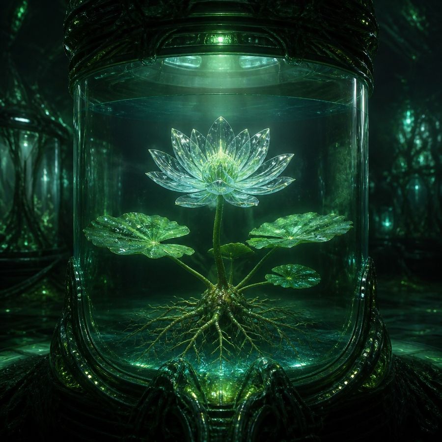 Veiled Glacier Tarn-Lily — Nymphaea luminis