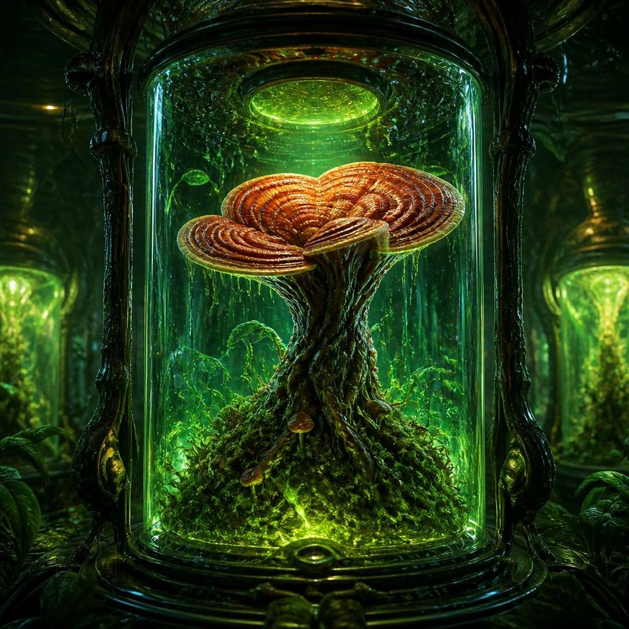 Throne Fungus — Ganoderma regalis